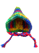 Load image into Gallery viewer, 0-3Month Rainbow Pixie Bonnet