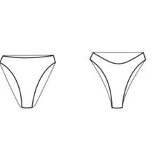 Load image into Gallery viewer, Women’s HIGH CUT Bottoms (MULTIPLE FABRIC &amp; STYLE OPTIONS)